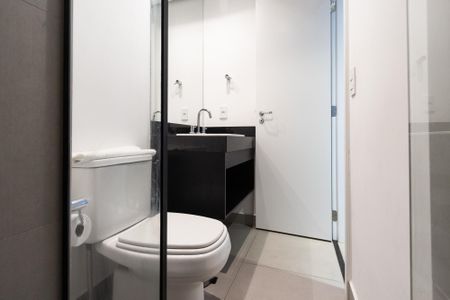 Studio à venda com 24m², 1 quarto e sem vaga Studio à venda com 24m², 1 quarto e sem vagaBanheiro