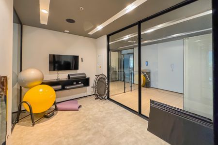 Studio para alugar com 26m², 1 quarto e sem vaga Studio para alugar com 26m², 1 quarto e sem vagaÁrea comum - Ginástica
