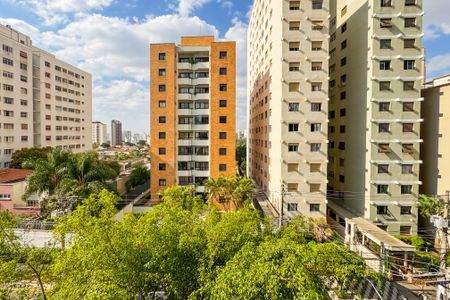 Studio para alugar com 26m², 1 quarto e sem vaga Studio para alugar com 26m², 1 quarto e sem vagaVista da Varanda do Studio