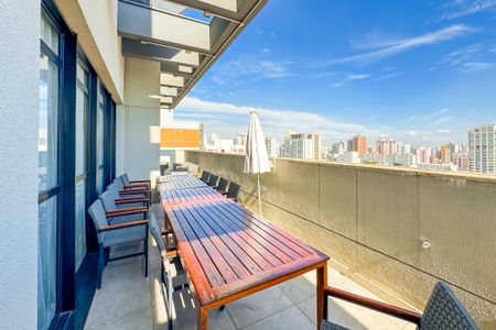 Studio para alugar com 26m², 1 quarto e sem vaga Studio para alugar com 26m², 1 quarto e sem vagaÁrea comum - Salão de Festas - Área Externa