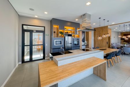 Studio para alugar com 26m², 1 quarto e sem vaga Studio para alugar com 26m², 1 quarto e sem vagaÁrea comum - Espaço Gourmet