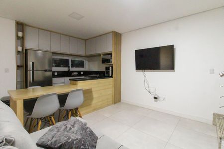 Casa de condomínio à venda com 126m², 3 quartos e 2 vagasSala