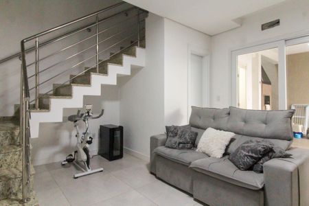 Casa de condomínio à venda com 126m², 3 quartos e 2 vagasSala