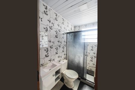 Casa para alugar com 60m², 2 quartos e sem vaga Casa para alugar com 60m², 2 quartos e sem vagaBanheiro Social