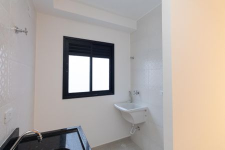 Apartamento à venda com 27m², 1 quarto e sem vagaCozinha e Área de Serviço