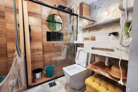 Studio para alugar com 35m², 1 quarto e sem vagaBanheiro