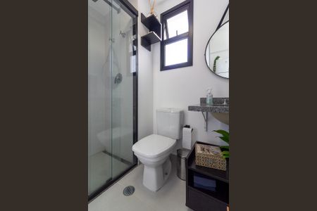 Studio para alugar com 24m², 1 quarto e sem vagaBanheiro