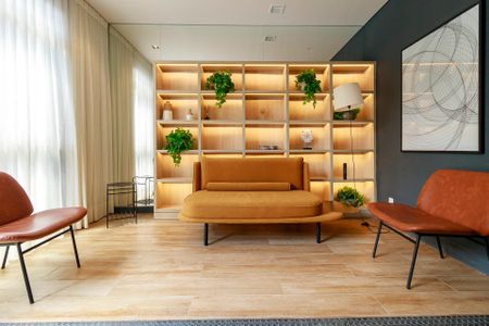 Apartamento à venda com 26m², 1 quarto e sem vaga Apartamento à venda com 26m², 1 quarto e sem vagaÁrea Comum