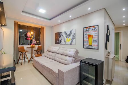 Apartamento à venda com 57m², 2 quartos e 1 vagaSala