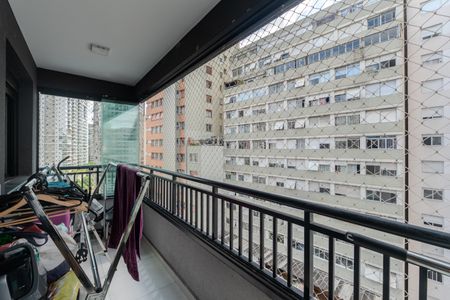 Sacada de apartamento à venda com 2 quartos, 55m² em Centro Histórico de São Paulo, São Paulo