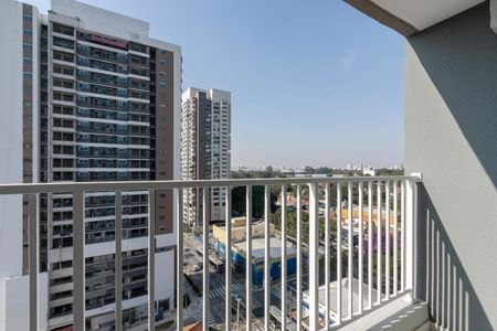 Studio para alugar com 27m², 1 quarto e sem vagaVaranda