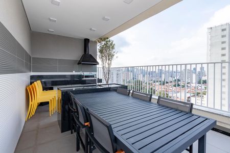 Studio para alugar com 27m², 1 quarto e sem vagaChurrasqueira