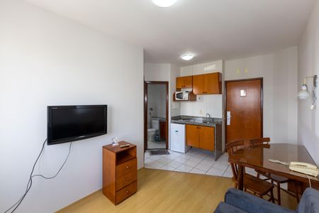 Studio para alugar com 34m², 1 quarto e 1 vagaSala