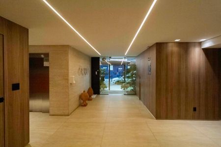 Apartamento à venda com 64m², 2 quartos e 2 vagas Apartamento à venda com 64m², 2 quartos e 2 vagasHall social