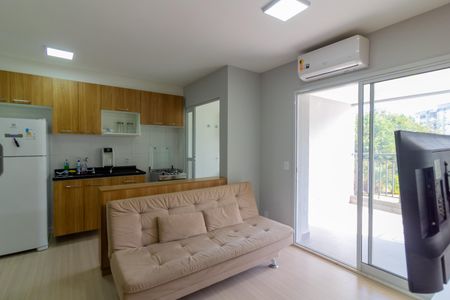 Sala de Estar de apartamento à venda com 2 quartos, 66m² em Alto da Boa Vista, São Paulo