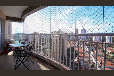 Varanda da Sala de apartamento para alugar com 2 quartos, 107m² em Jardim Avelino, São Paulo