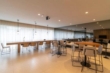 Studio para alugar com 26m², 1 quarto e sem vaga Studio para alugar com 26m², 1 quarto e sem vagaÁrea comum - Salão de festas