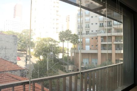 Studio para alugar com 26m², 1 quarto e sem vagaVaranda