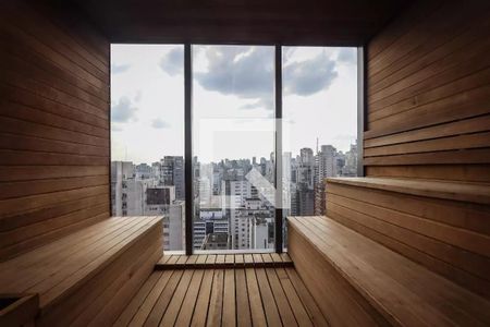 Studio para alugar com 22m², 1 quarto e sem vagaSaúna