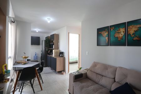 Sala de apartamento para alugar com 2 quartos, 44m² em Estância Velha, Canoas