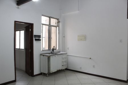 Cozinha de apartamento para alugar com 1 quarto, 35m² em Tijuca, Rio de Janeiro