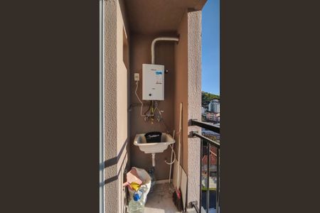 Apartamento à venda com 40m², 2 quartos e sem vagaVaranda da Sala - Tanque