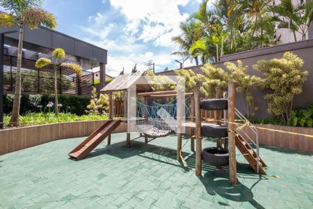 Apartamento para alugar com 105m², 1 quarto e 2 vagasÁrea comum - Playground