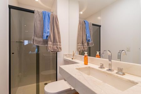 Apartamento para alugar com 105m², 1 quarto e 2 vagasBanheiro