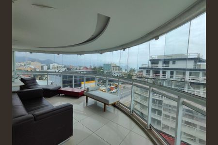 Varanda de apartamento à venda com 1 quarto, 154m² em Recreio dos Bandeirantes, Rio de Janeiro