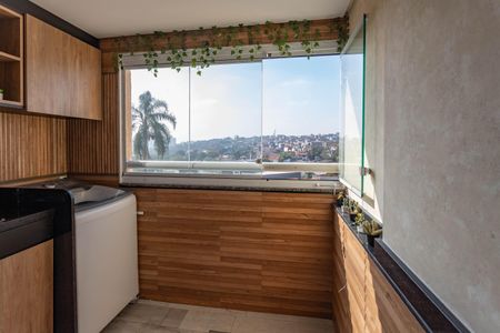 varanda de apartamento à venda com 2 quartos, 67m² em Centro, Diadema