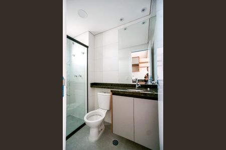 Banheiro Social de kitnet/studio para alugar com 1 quarto, 26m² em Tatuapé, São Paulo