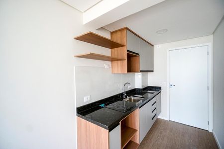 Cozinha de kitnet/studio para alugar com 1 quarto, 26m² em Tatuapé, São Paulo