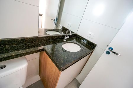 Banheiro Social de kitnet/studio para alugar com 1 quarto, 26m² em Tatuapé, São Paulo