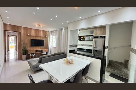 Sala de apartamento à venda com 3 quartos, 170m² em Vila Metalúrgica, Santo André