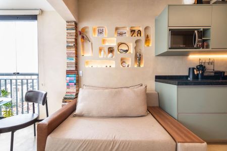 Apartamento à venda com 34m², 1 quarto e sem vaga Apartamento à venda com 34m², 1 quarto e sem vagasala