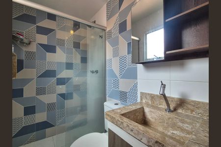 Casa de condomínio à venda com 85m², 3 quartos e 2 vagasBanheiro da Suíte