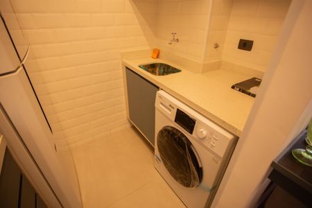 Apartamento à venda com 24m², 1 quarto e sem vaga Apartamento à venda com 24m², 1 quarto e sem vagaCozinha e Área de Serviço