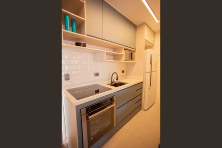 Apartamento à venda com 24m², 1 quarto e sem vaga Apartamento à venda com 24m², 1 quarto e sem vagaCozinha e Área de Serviço