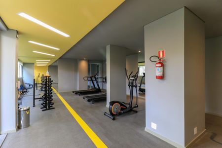 Apartamento à venda com 34m², 2 quartos e sem vaga Apartamento à venda com 34m², 2 quartos e sem vagaÁrea comum - Academia
