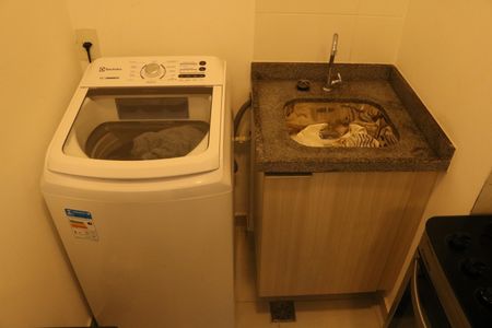 Apartamento à venda com 57m², 2 quartos e 1 vagaCozinha e Área de Serviço