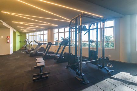 Apartamento para alugar com 42m², 1 quarto e 1 vaga Apartamento para alugar com 42m², 1 quarto e 1 vagaAcademia