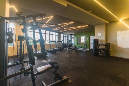 Apartamento para alugar com 42m², 1 quarto e 1 vaga Apartamento para alugar com 42m², 1 quarto e 1 vagaAcademia