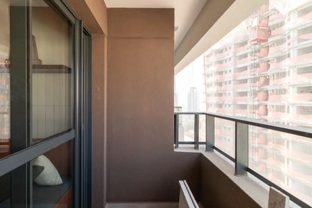 Studio à venda com 25m², 1 quarto e sem vagaVaranda