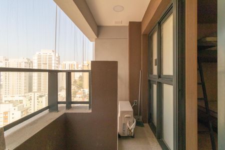 Studio à venda com 25m², 1 quarto e sem vagaVaranda