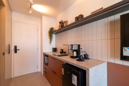 Studio à venda com 25m², 1 quarto e sem vagaCozinha