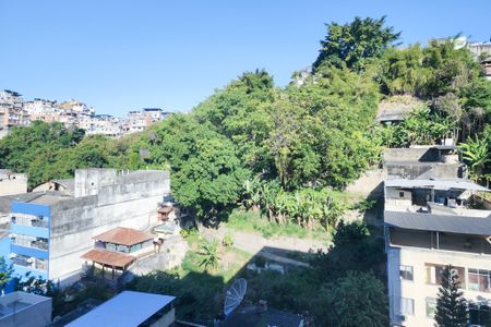 Vista da sala de apartamento para alugar com 2 quartos, 45m² em Glória, Rio de Janeiro