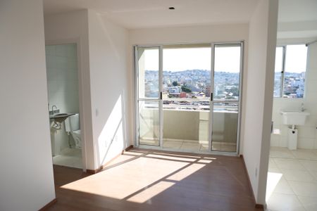 Sala de apartamento à venda com 2 quartos, 52m² em Novo Riacho, Contagem