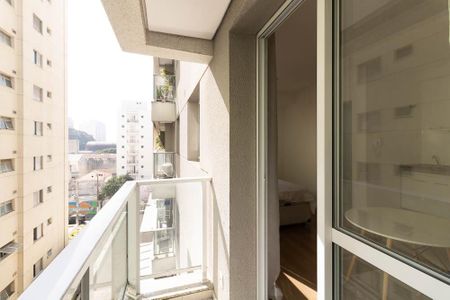 Varanda de apartamento para alugar com 1 quarto, 28m² em Aclimação, São Paulo