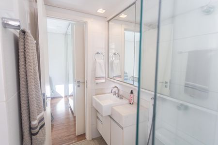 Apartamento à venda com 159m², 4 quartos e 3 vagasBanheiro da Suíte 2