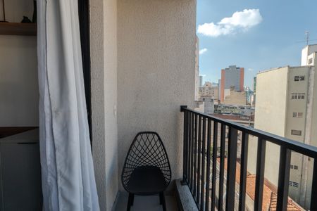 Studio para alugar com 19m², 1 quarto e sem vagaSacada